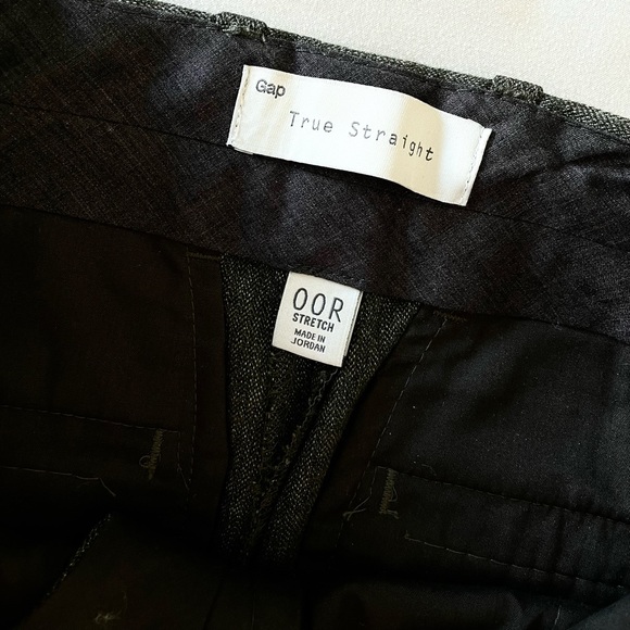 Gap True Straight 00R Stretch Work ankle pants. - Picture 3 of 6